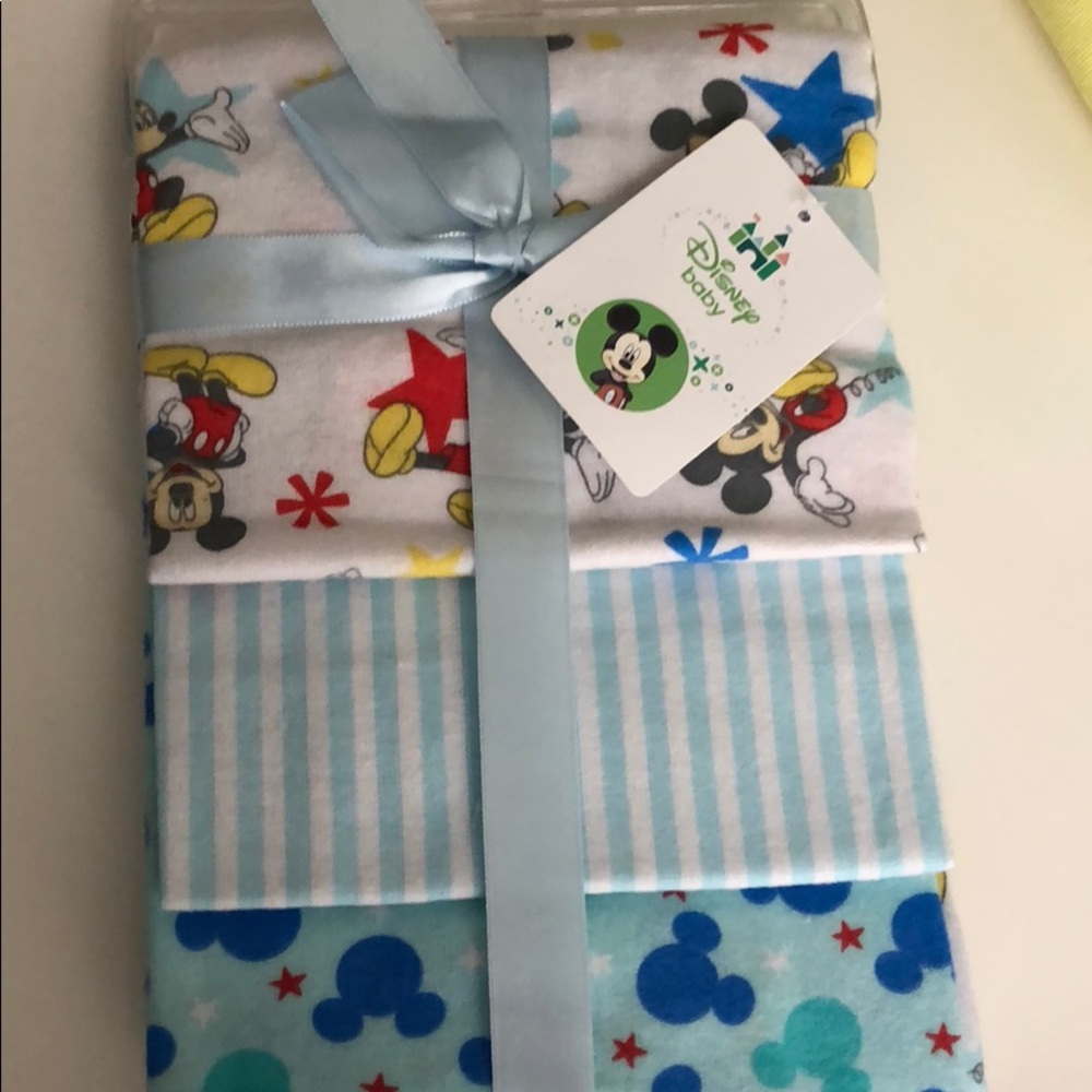 Disney receiving blankets